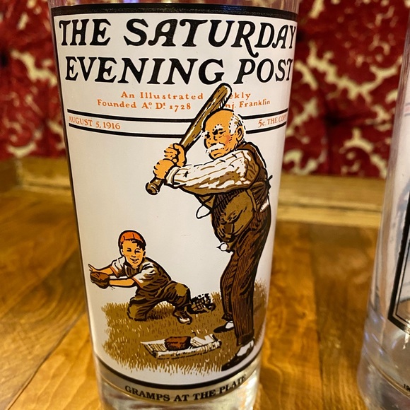 Saturday Evening Post glasses - Picture 4 of 7